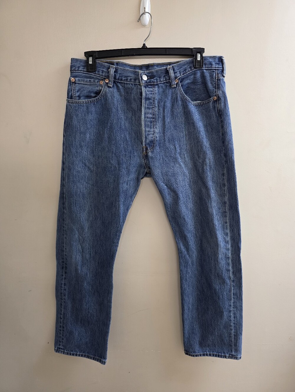 Levi's 501 Button Fly Denim Jeans 36 X 30